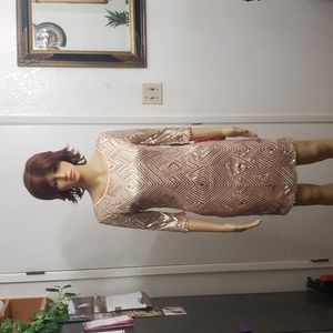 City Triangles Sequin Dress Size: M